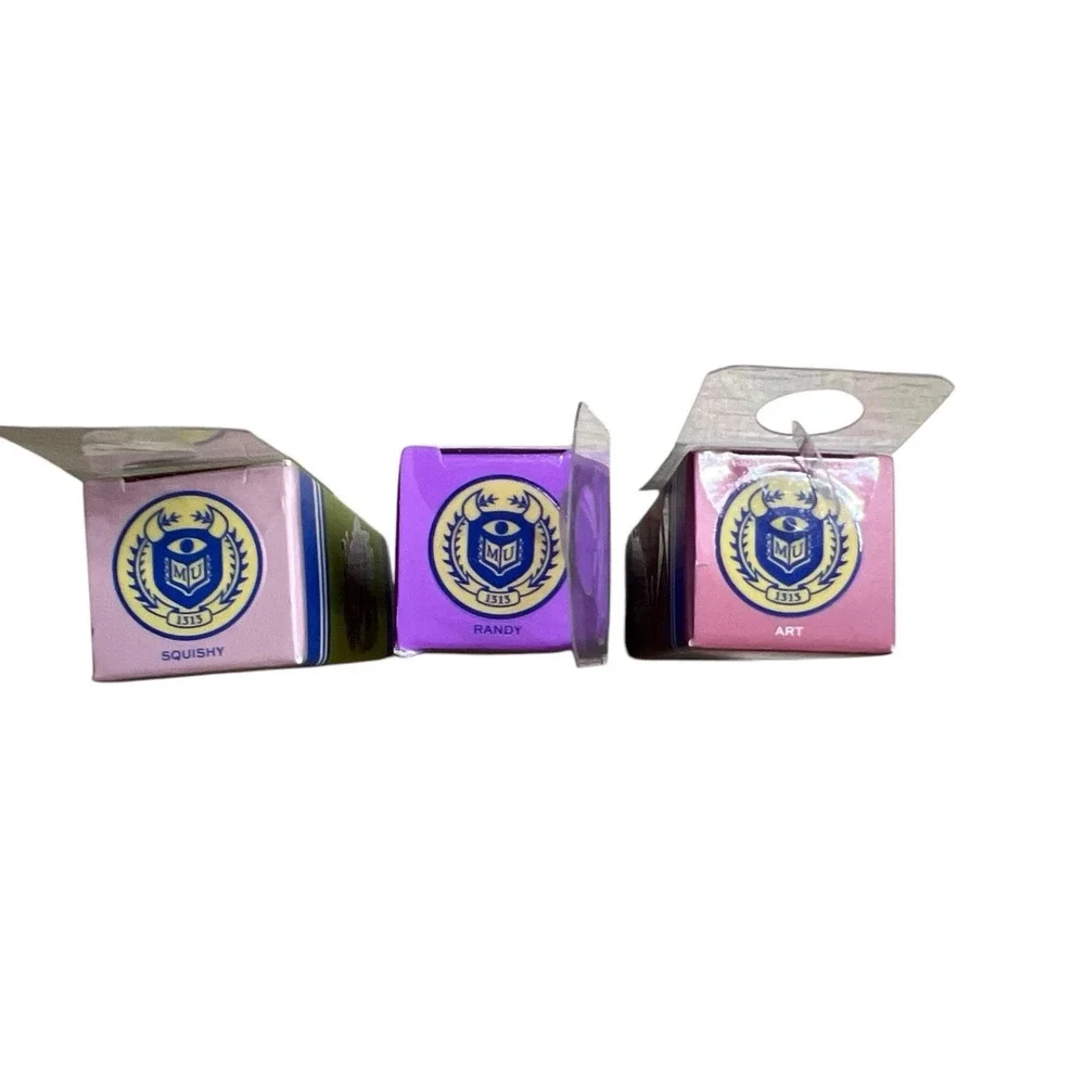 3- Makeup Revolution x Monsters University Lip Oil, Lip Gloss & Lipstick  SEALED